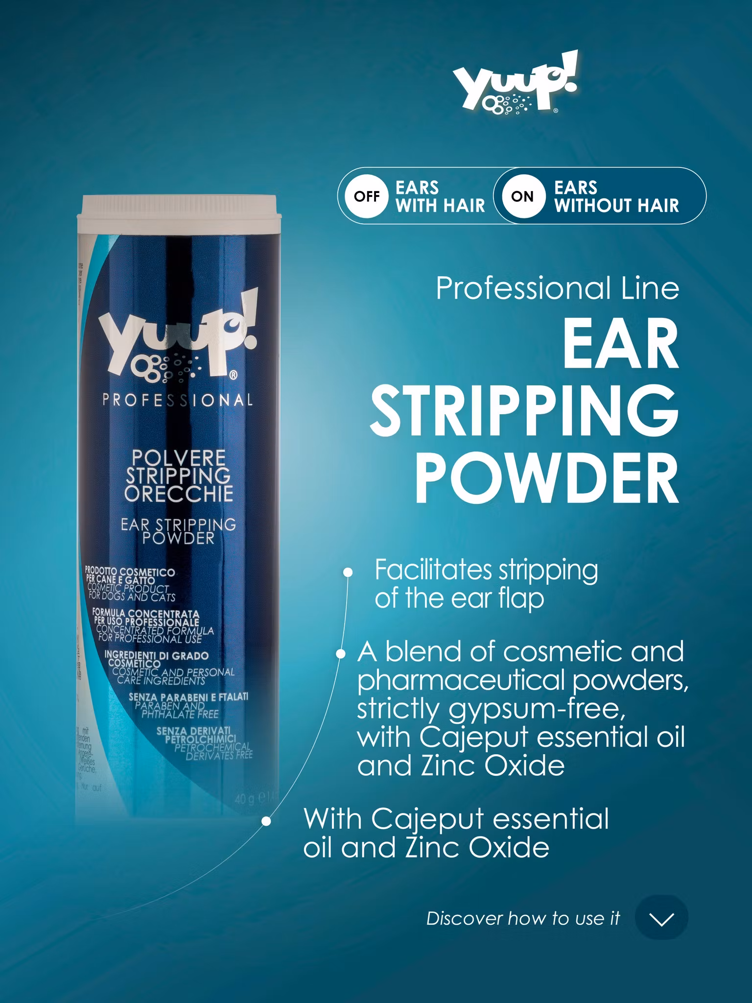 Yuup! PRO Ear Stripping Powder 40g