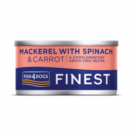 F4D Wet Macerel With Carrot & Spinach 85g