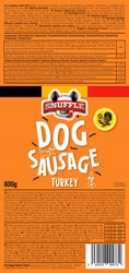 Hundepølse Snuffle M/Kalkun 800g