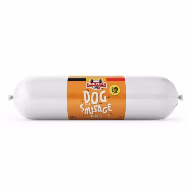 Hundepølse Snuffle M/Kalkun 800g