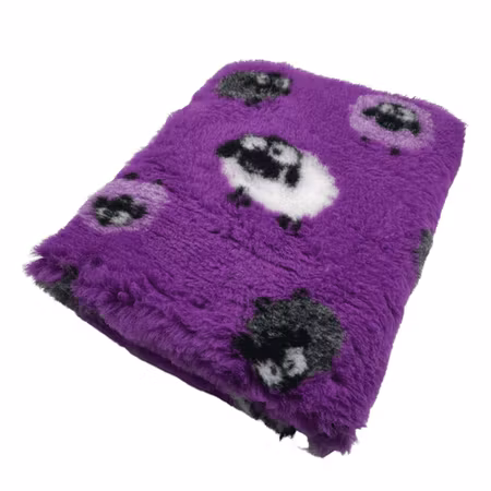 VetFleece 75x100 Sau Lilla Nonslip