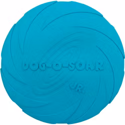 Trixie Flyvende Tallerken Naturgummi M Ø18 cm Flyter - Frisbee - Dog Disc