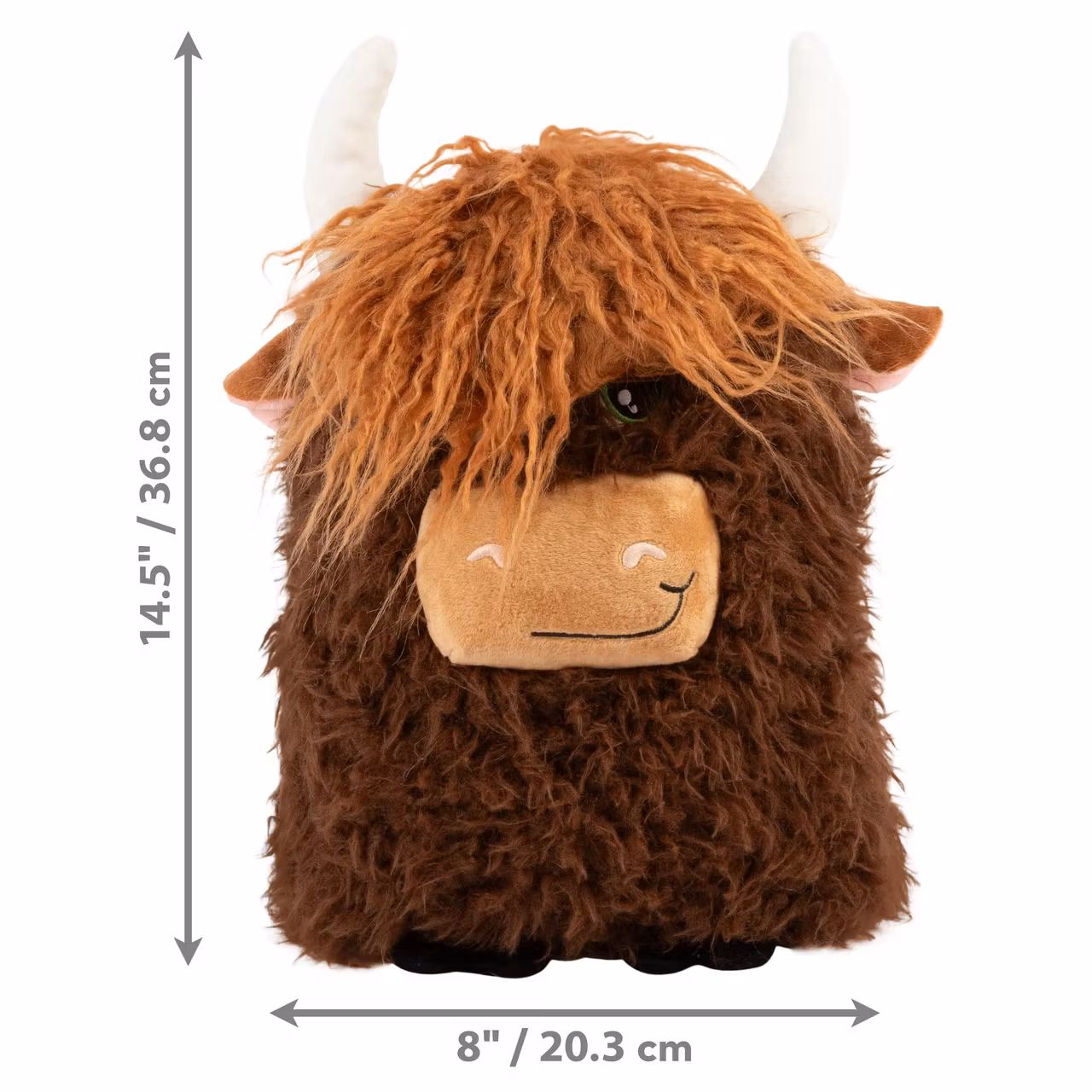 KONG Comfort Jumbo Highland Cow Assortert XL