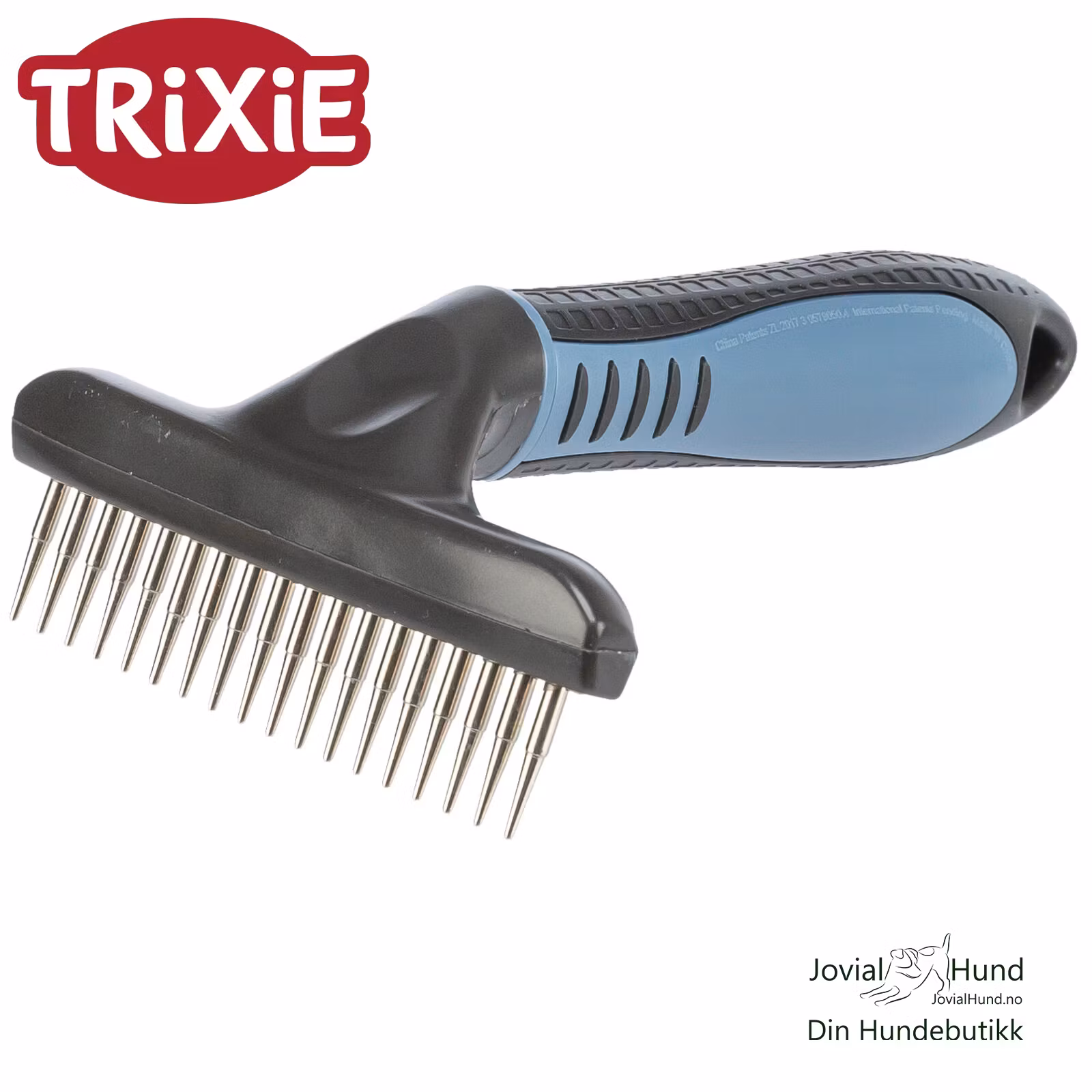 Trixie Børste Strigle Lange Tenner 11x165m