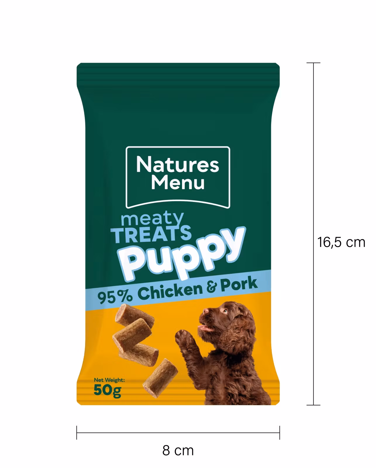 Natures Menu Meaty Treats - Puppy M/Kylling & Grisk 50g