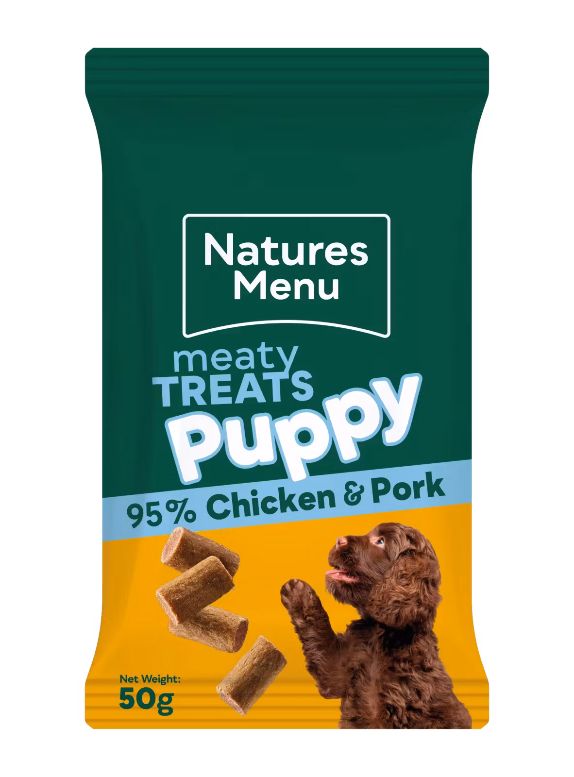 Natures Menu Meaty Treats - Puppy M/Kylling & Grisk 50g