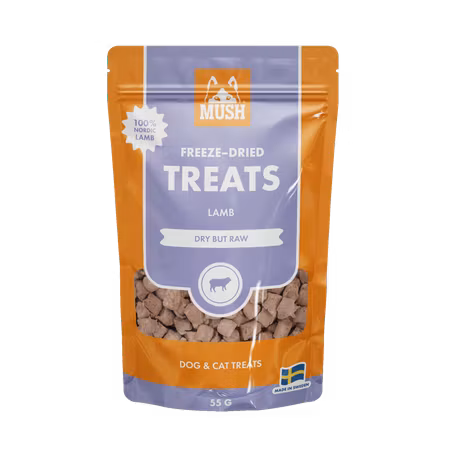 MUSH Treats Frysetørket Lam 55g