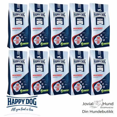 HD 30/20 Profi-Line High Energy 30/20 20Kg - Happy Dog - 10 Sekker