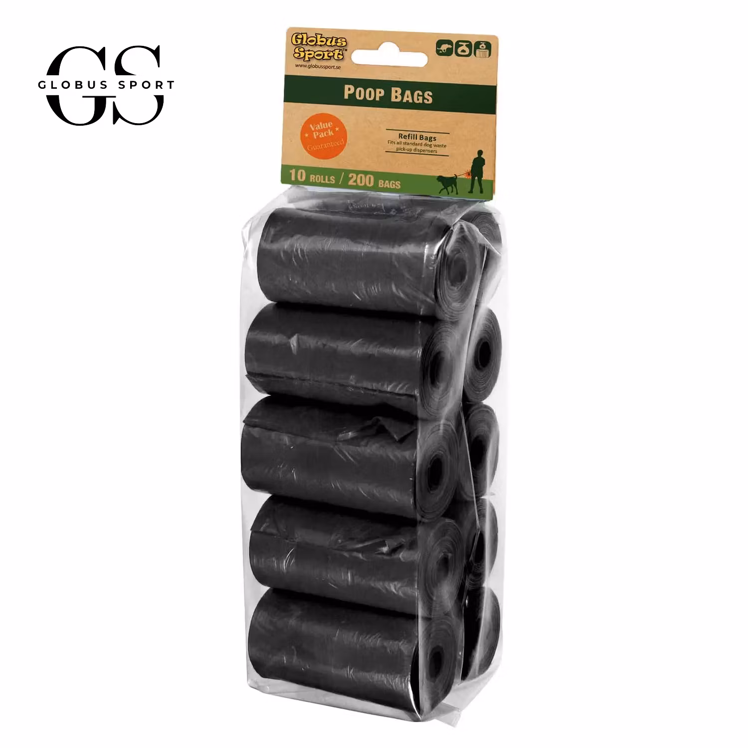 Globus Hundeposer liten rull 10pk
