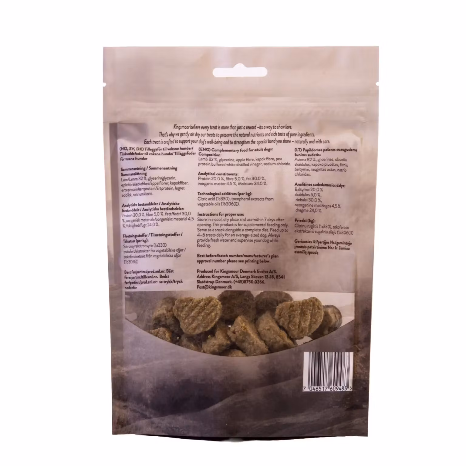 Kingsmoor Air dried Lamb Pops 80g