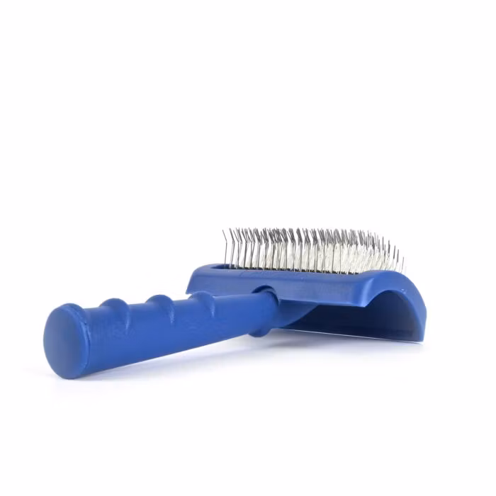 Tuffer Than Tangles Long Firm Pin Medium Slicker Brush, Show Tec