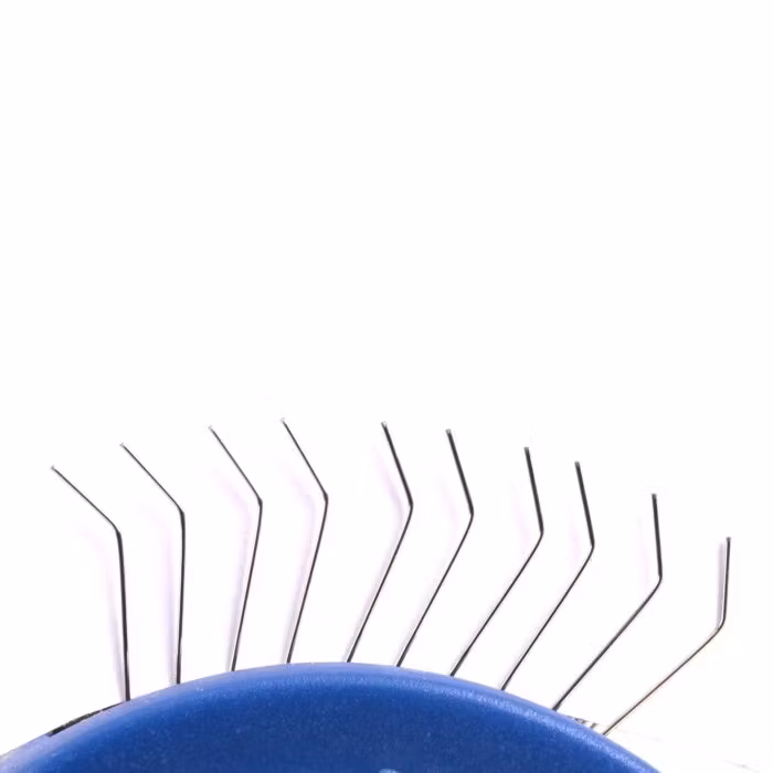 Tuffer Than Tangles Long Firm Pin Medium Slicker Brush, Show Tec