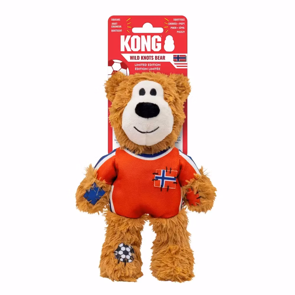 Kong Wild Knots Bear World Cup Norway 26,5x14,5x8,5cm M