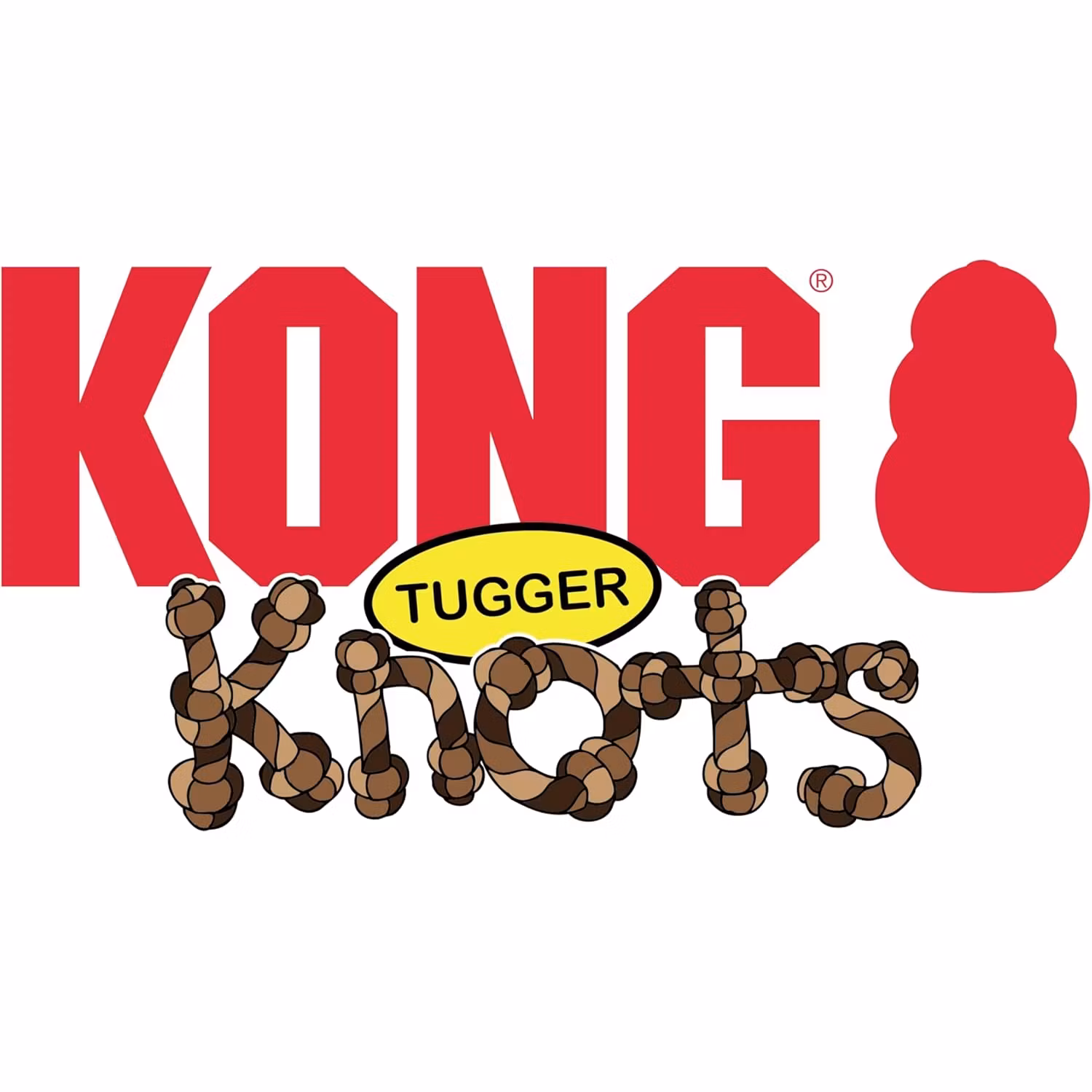 KONG Tugger Knots Moose M/L