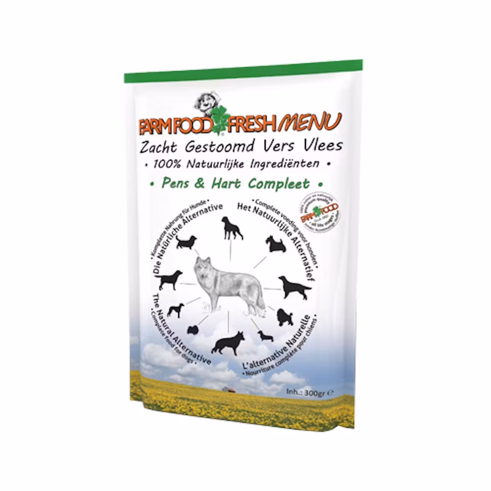 Farm Food Fresh Menu Tripe & Heart  - Innmat og Hjerte