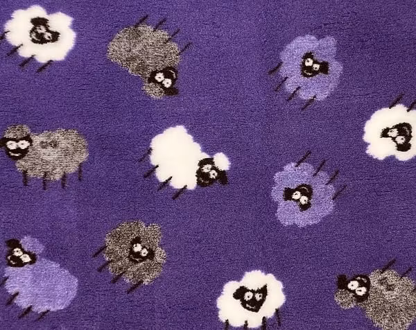 VetFleece 100x150cm Assorterte farger/mønstre 100x150cm Nonslip