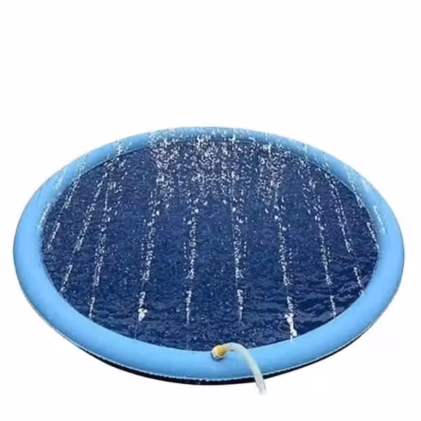 Basseng Splash & Spray Til Hund 150cm Stone Grey/Blue