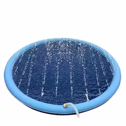 Basseng Splash & Spray Til Hund 150cm Stone Grey/Blue