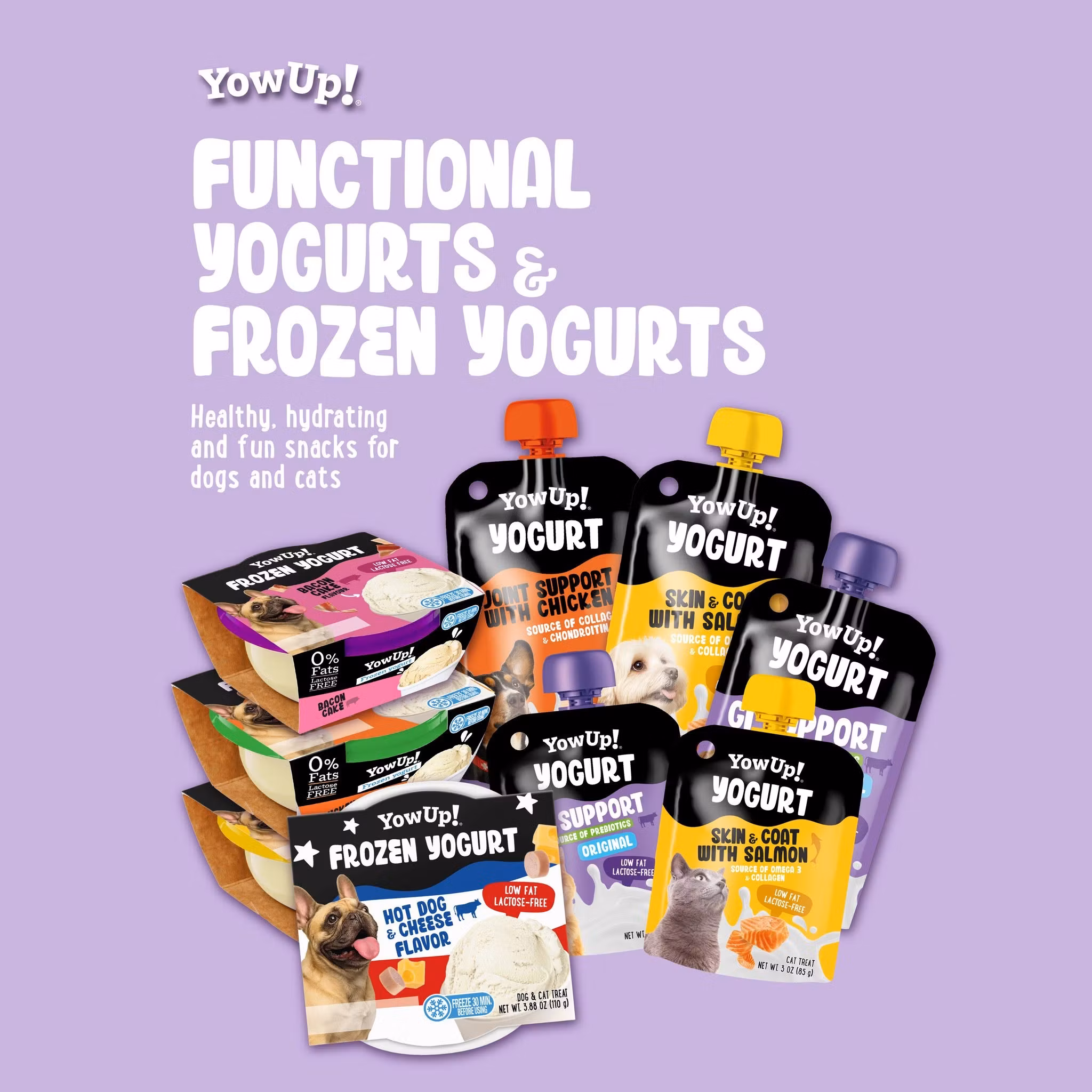YowUp Ice Cream Yogurt BACON CAKE 110g