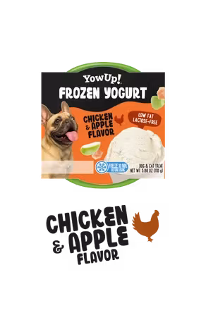 YowUp Ice Cream Yogurt CHICKEN & APPLE 110g