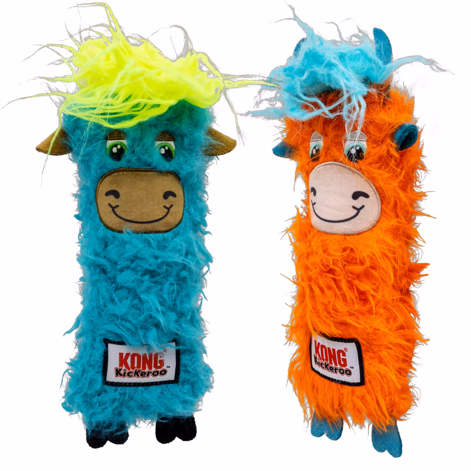 KONG Katteleke Kickeroo Highland Cow assorterte farger