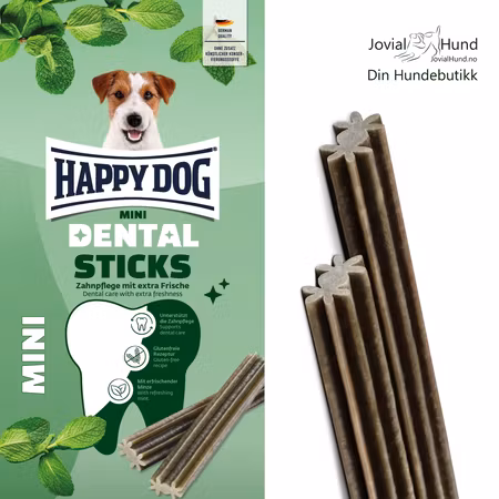 Happy Dog Dental Snacks Sticks Mini 100g - Mint