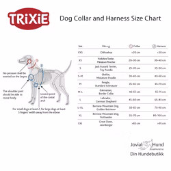 Trixie XL/XXL Premium Sele 85-130cm/38mm  H-Sele Hundesele