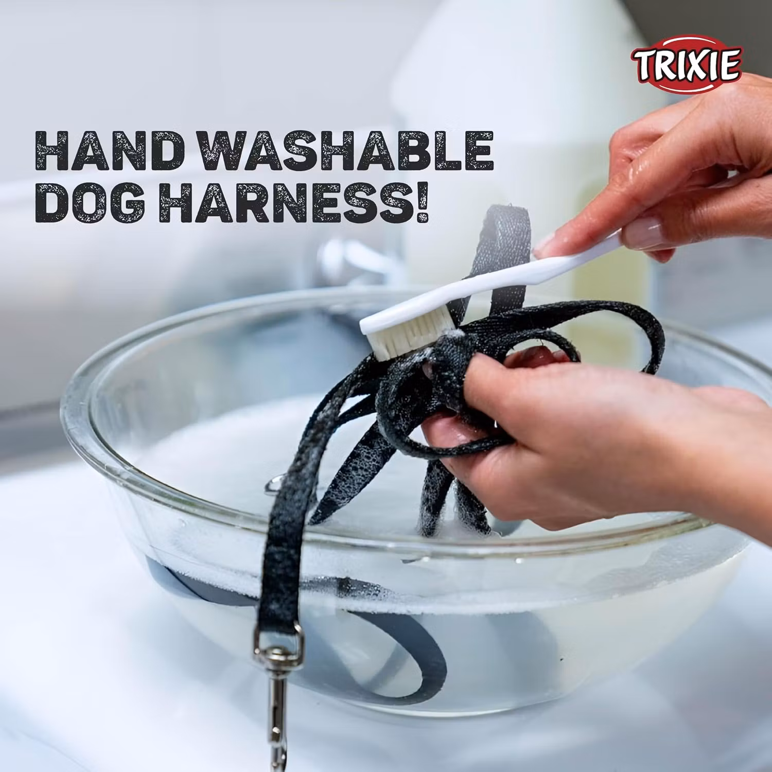 Trixie XL/XXL Premium Sele 85-130cm/38mm  H-Sele Hundesele