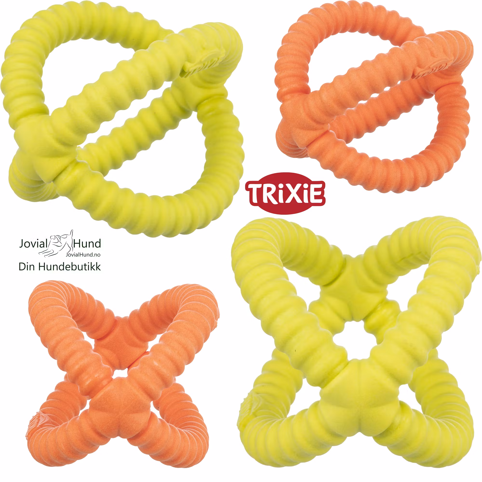 Trixie Aqua Toy Tugger i TPR Gummi Flyter