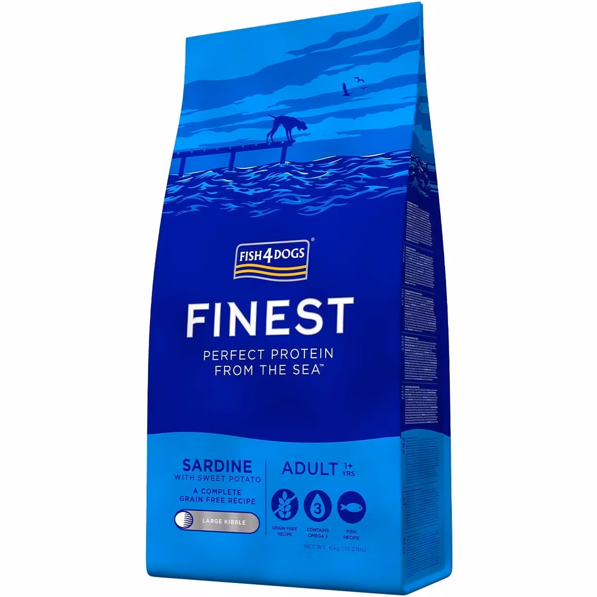 F4D Sardine Adult Large Kibble - Bestillingsvare