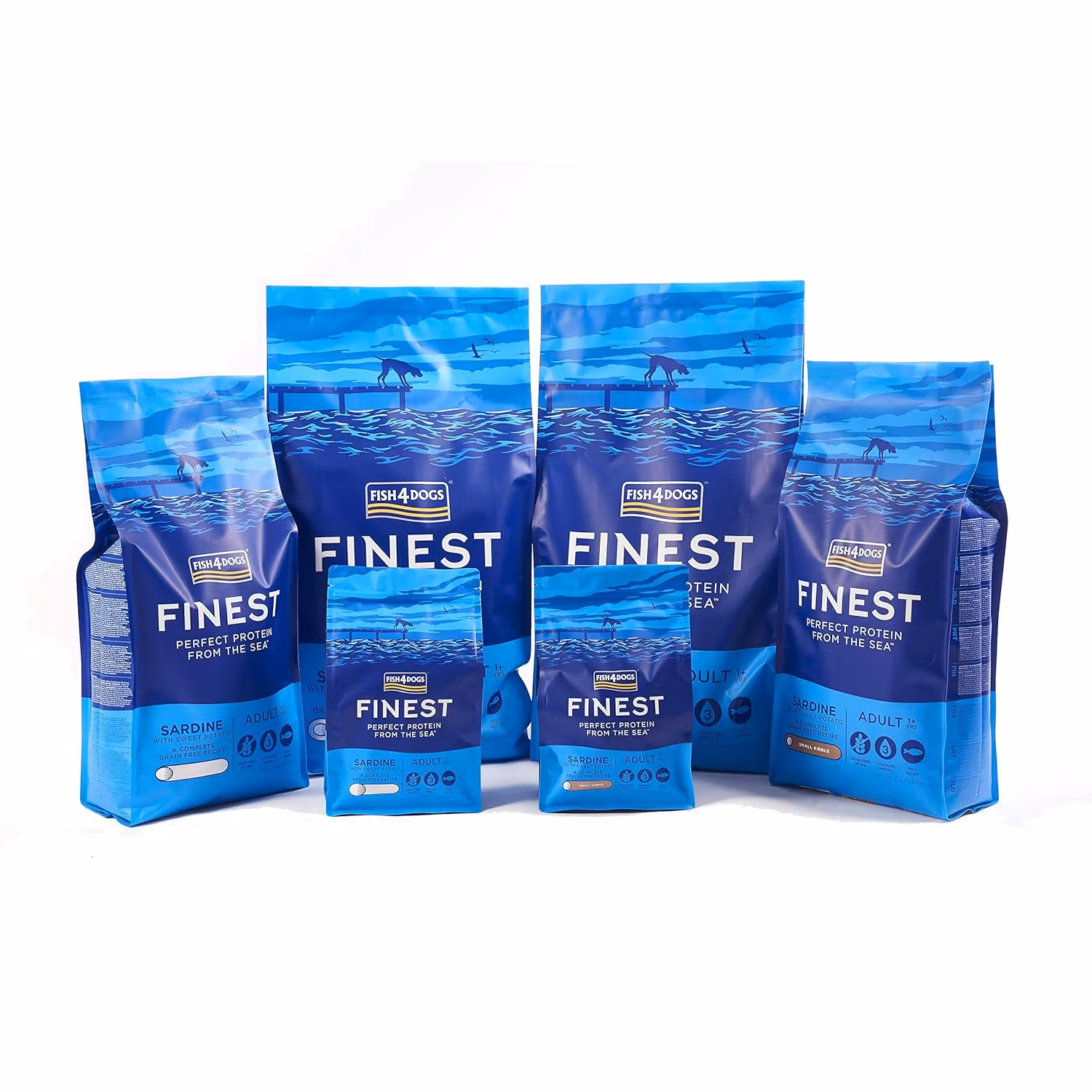 F4D Sardine Adult Large Kibble - Bestillingsvare
