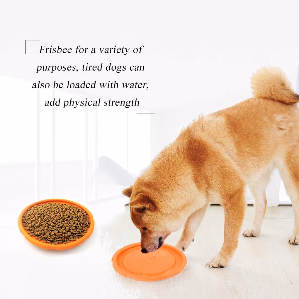 Trixie Flyvende Tallerken Naturgummi L Ø22cm Flyter Assorterte farger - Frisbee - Dog Disc