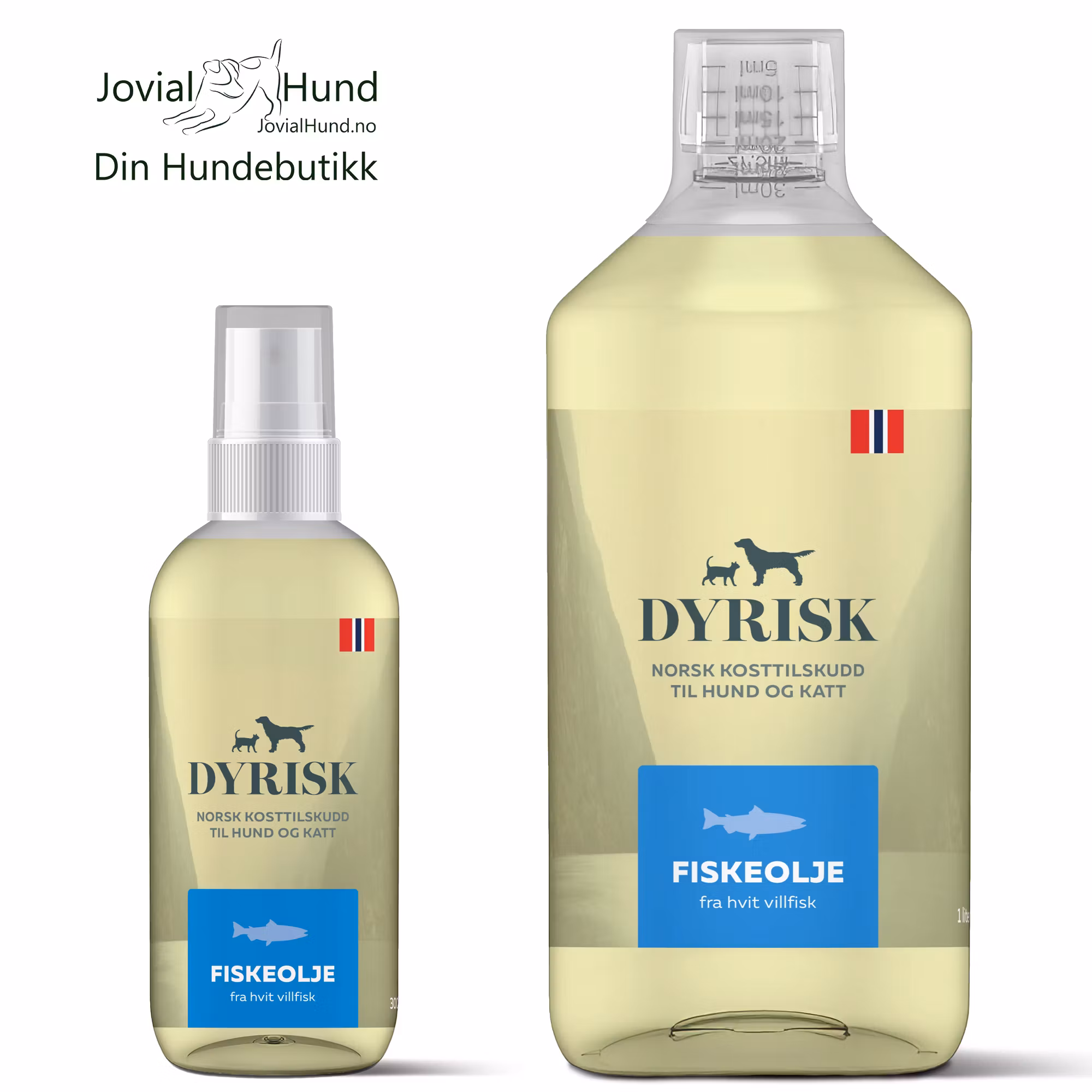 Dyrisk Fiskeolje 300ml