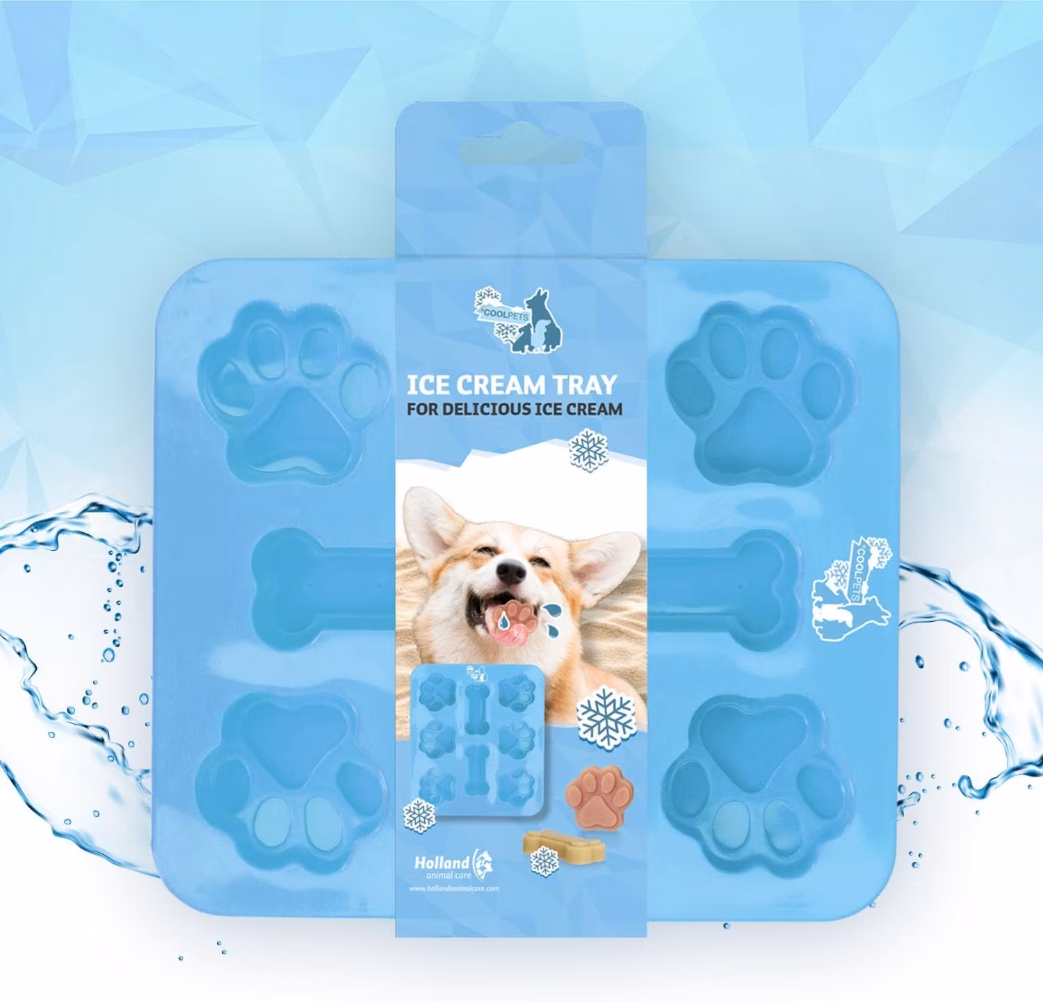 CoolPets Dog Ice Mix Tray