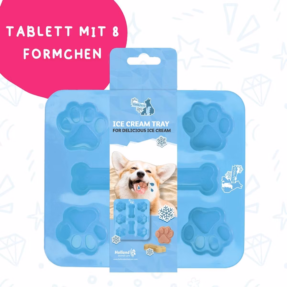 CoolPets Dog Ice Mix Tray