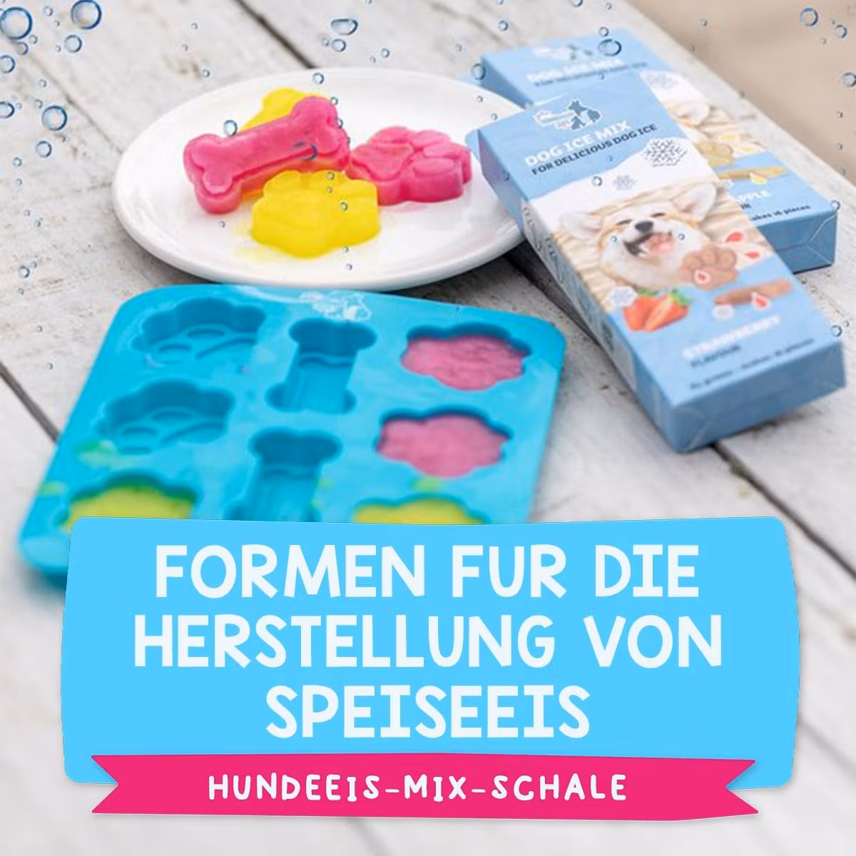 CoolPets Dog Ice Mix Tray