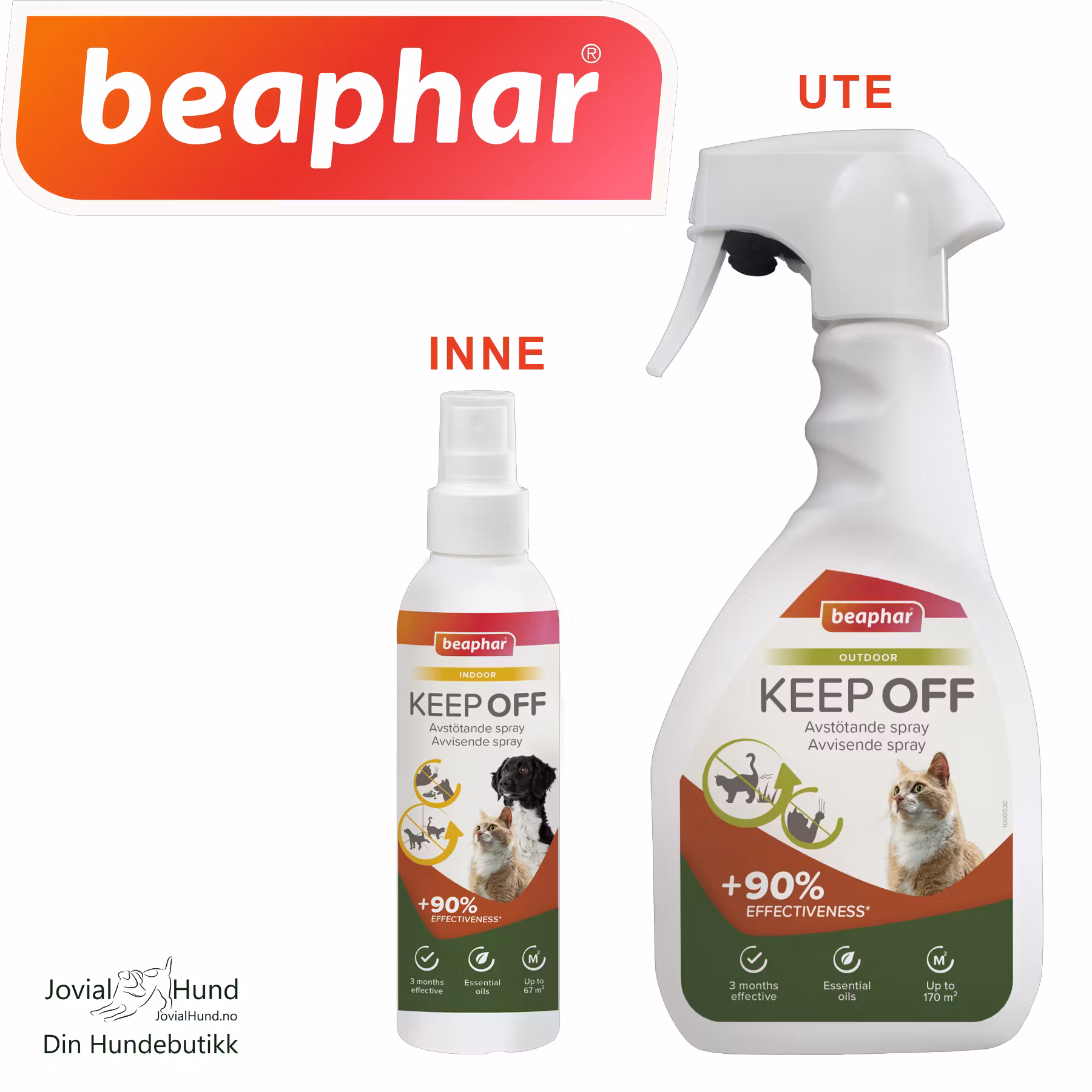 Beaphar Keep off spray innendørs 200ml