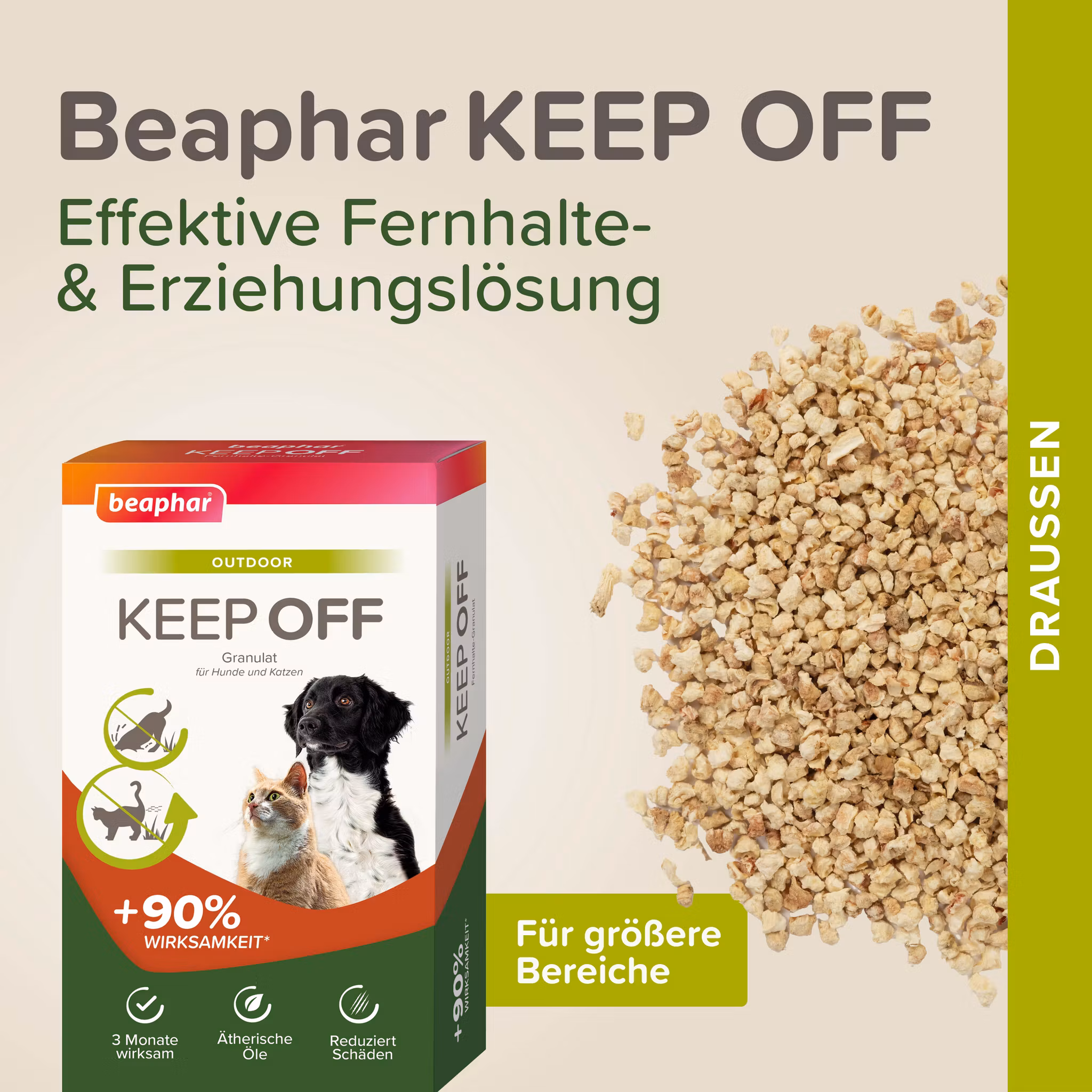 Beaphar Keep off granulat 2 x 200g