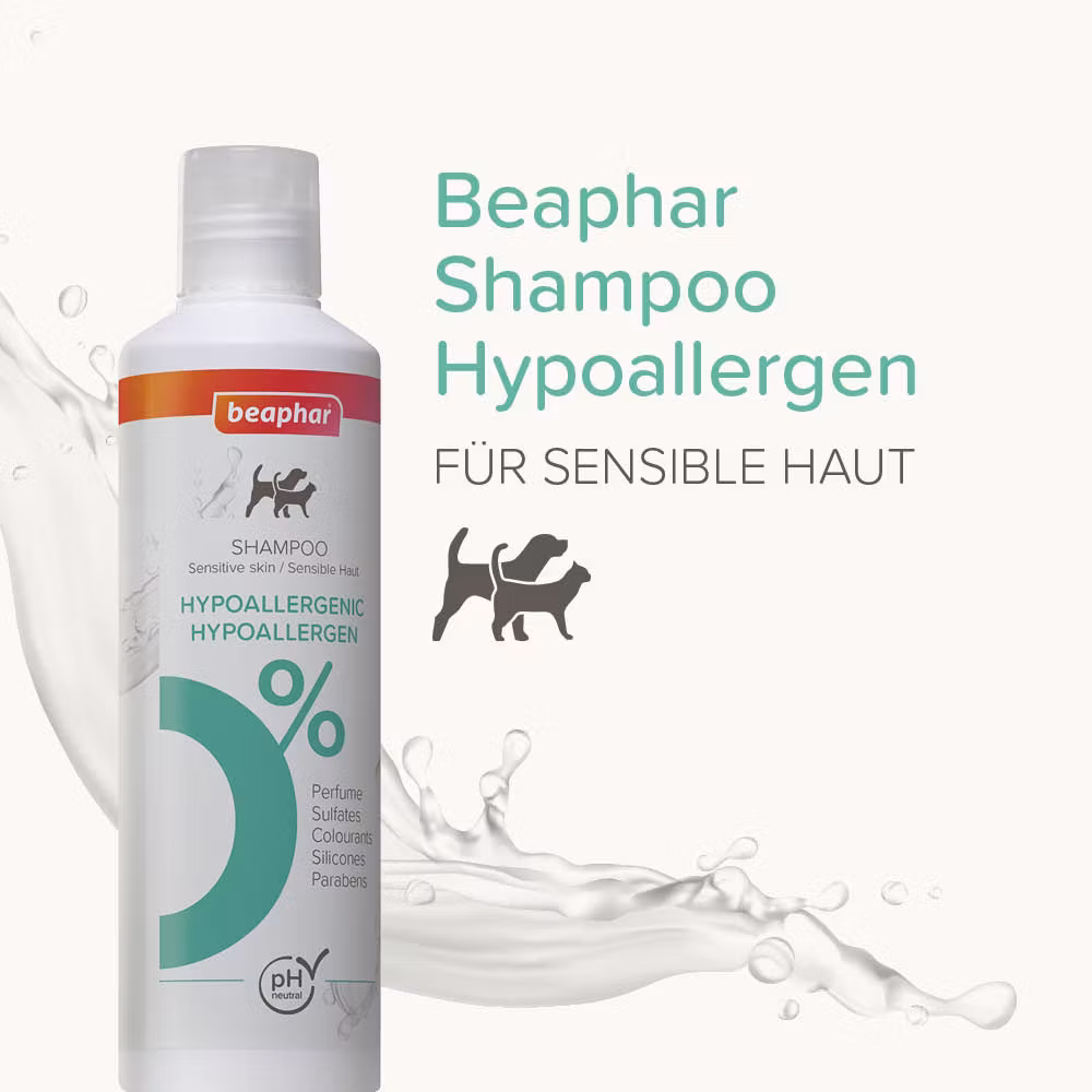 Beaphar Hypoallergenisk Sjampo 250ml - Shampoo Hypoallergen