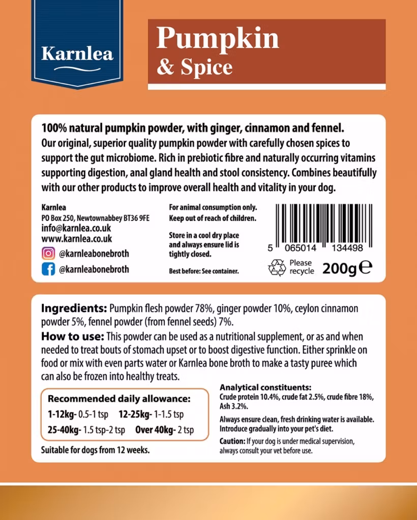 Karnlea Pumpkin & Spice (200g)