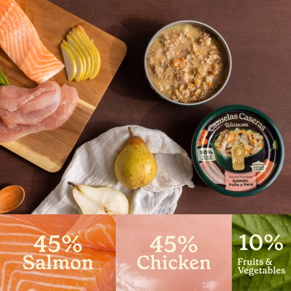 Gryterett med Laks, Kylling og Pære 280g