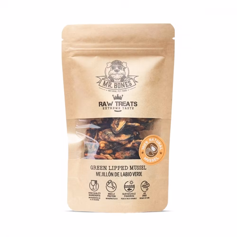 Mr. Bones Raw Treats Green Lipped Mussel