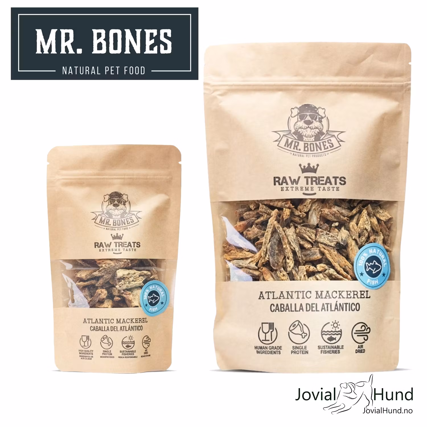 Mr. Bones Raw Treats Makrell