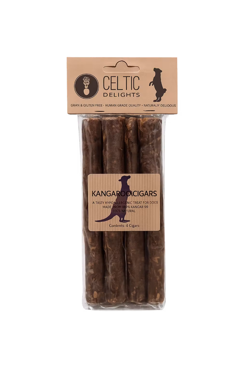 Celtic Delights Sigar Kenguru 4 stk