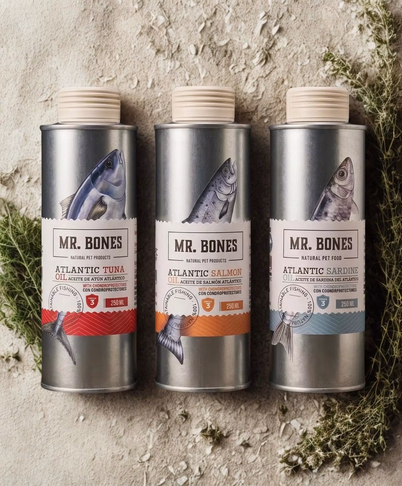 Mr. Bones Tunfiskolje 250ml