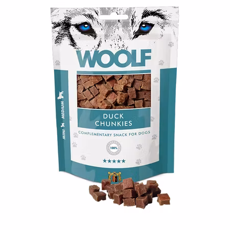 Woolf Duck Chunkies 100g