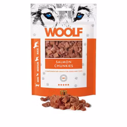 Woolf Salmon Chunkies 100g