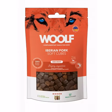 Woolf Soft Cubes Iberien Pork 100g