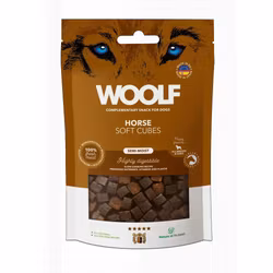 Woolf Soft Cubes Horse 100g