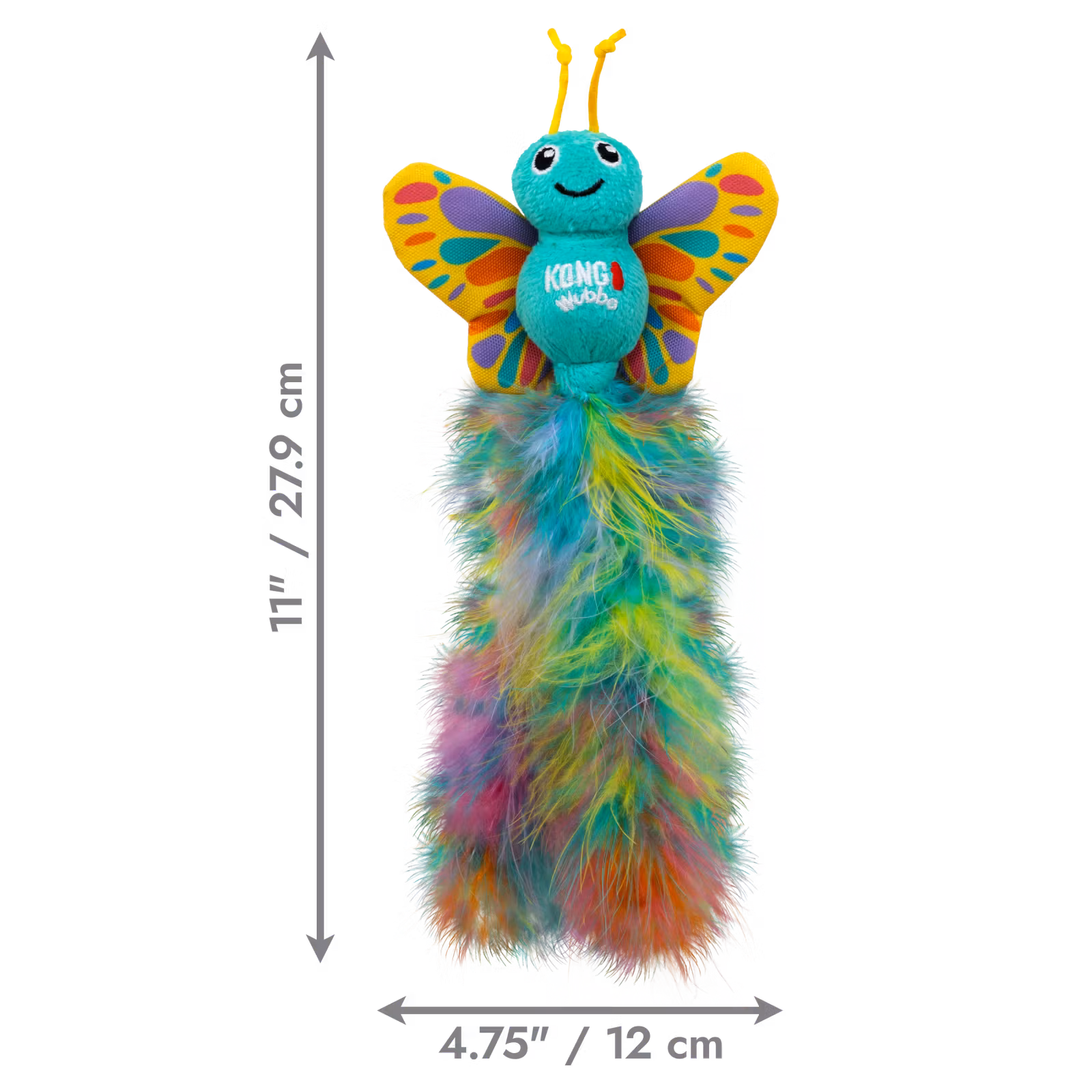 KONG KONG Wubba Butterfly Katteleke